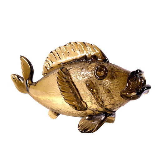 Murano glass fish figurine - murano, mid