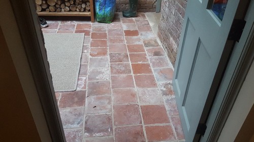 Reclaimed red clay 8 - , x