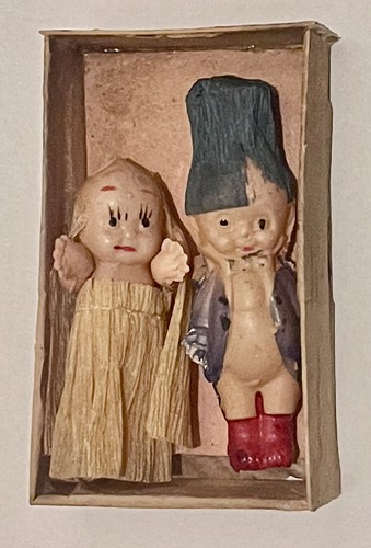 Pair c1930s boy and girl - pair, of