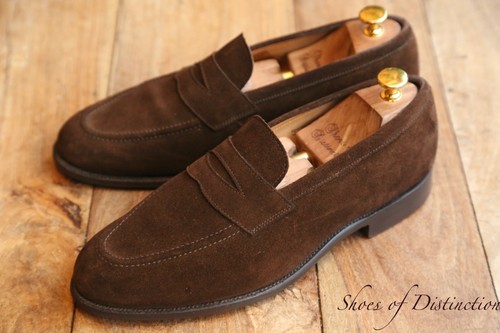 Tricker brown suede shoes - tricker's,