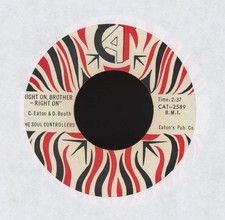 The Soul Controllers - Right On, Brother - Right On on Cat Funk 45