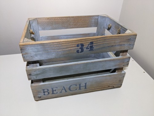 Small wooden crate - small,