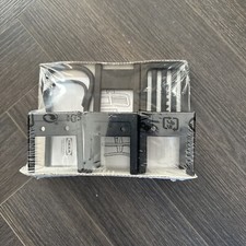 Ikea Fjantig Chair Shaped Hooks Black 3 Pack - New & Sealed