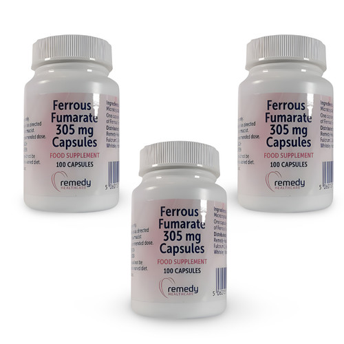Ferrous fumarate 305mg iron - fumarate,