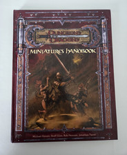 Dungeons & Dragons Miniatures Handbook D&D Hardback (First Printing 2003)