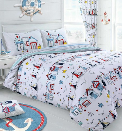 Kids bedding set seaside - bedding, boat