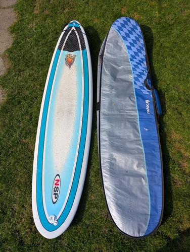 Nsp surfboard with travel - 7'10,