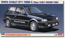 Hasegawa 1/24 Toyota Starlet EP71 Turbo S (3 door) early model plastic model kit