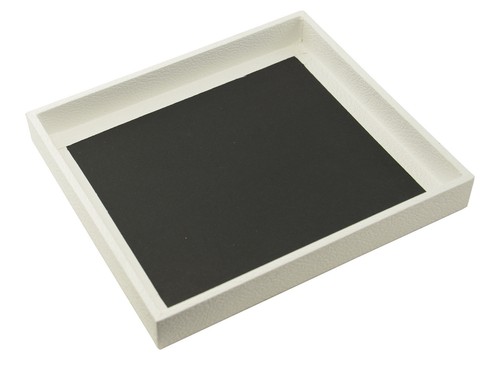 White wooden display - ,
