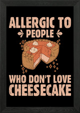 Cheesecake Framed Wall Art