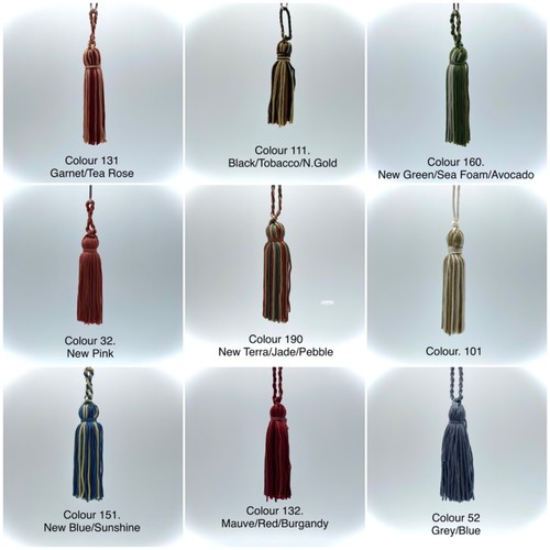 Key tassels 8cm cushion - tassels,