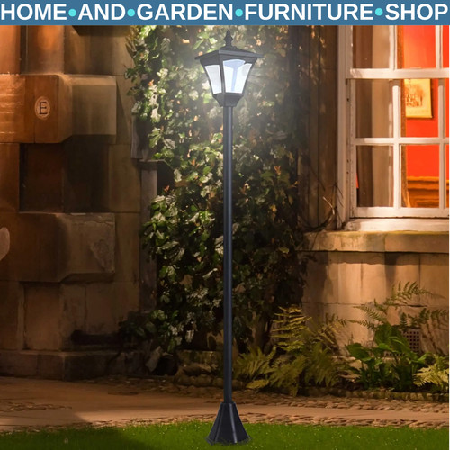 Solar post lamp - lamp, led