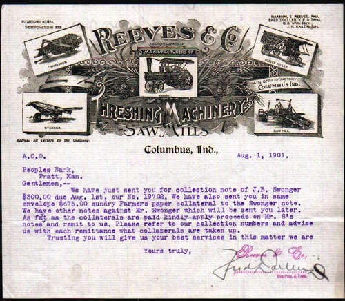 Reeves threshing - reeves, co