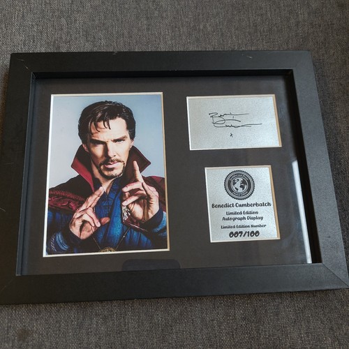 Benedict cumberbatch signed - cumberbatch,