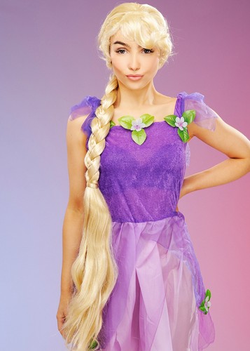 Womens deluxe long blonde - womens,