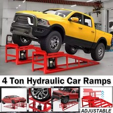 4 ton Hydraulic Car Ramps 2PC