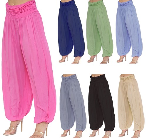 Women harem lagenlook hippy - harem,