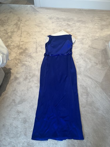 Coast cobalt blue maxi satin - coast,