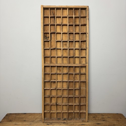 Vintage wooden printers - wooden, tray