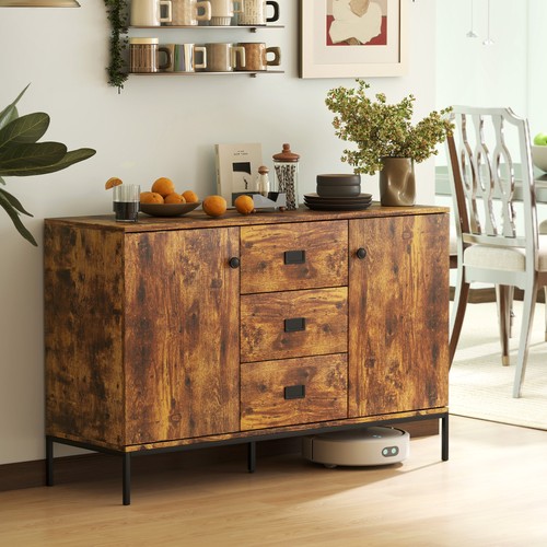 Modern rustic brown sideboard - modern,