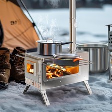 Stainless Steel Camping Wood
