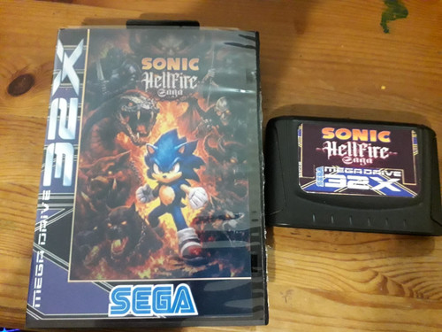 Sonic hellfire saga 32x - hellfire,