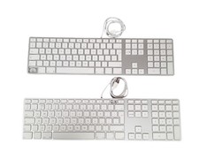 Genuine Apple Extended Keyboard A1243 USB Wired UK Numerical Keypad Missing Keys