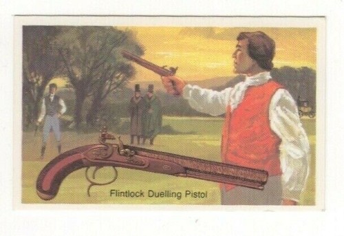 1982 firearm card flintlock - 1982,