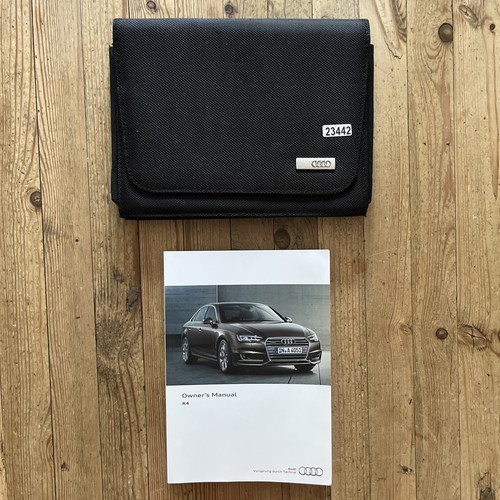Audi owners handbook - audi,