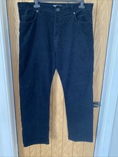 M&S Navy Cords W38 L31. Hardly