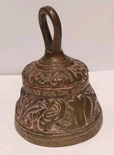 Vintage brass sanctuary bell - sanctuary,