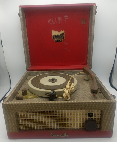 Vintage dansette junior record - vintage,