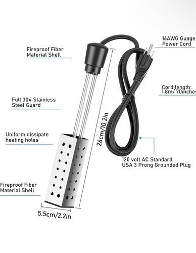 Immersion heater 220-250v