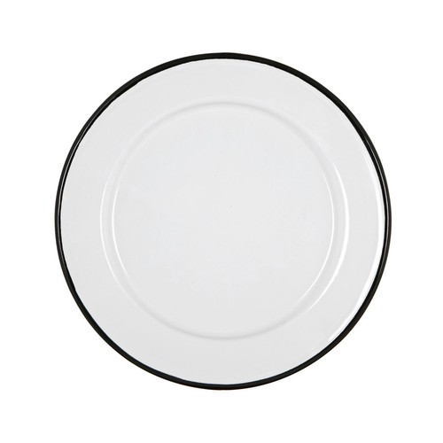 White enamel side - white,