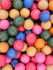 BUBBLEGUM BALLS Pick & Mix Candy Sweets Kids Party Gum Ball Machine Screwball