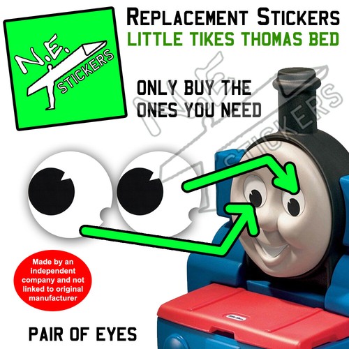 Replacement eye stickers sized - eye,