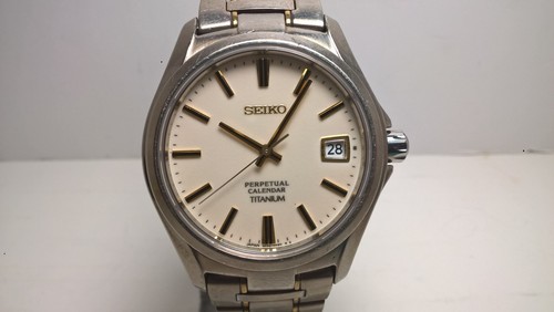 Two tone seiko spirit titanium - two-tone,