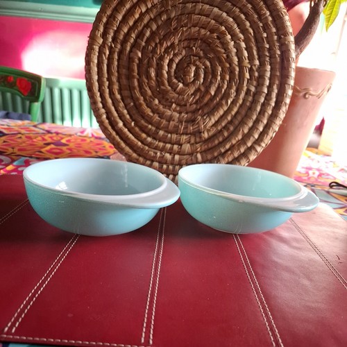 Vintage pyrex jaj - vintage, turquoise