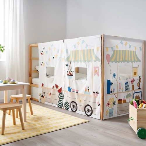 New ikea kura kids - kids, curtain