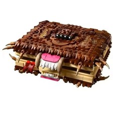 519Pcs Monster Book Building Set Chomping Model DIY Bricks Toy Halloween Gift