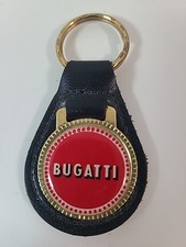 Bugatti Key Ring Fine Top Grain Leather