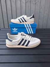 Adidas Jeans White Sand Strata Legend Ink Trainers Men's Size 8 (UK) RRP £90