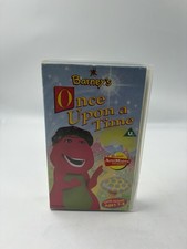 Barney's Once Upon A Time VHS - UK PAL Video
