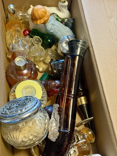 Lot vintage avon glass - lot,