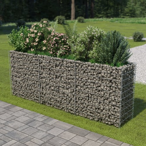 Gabion raised bed - gabion,