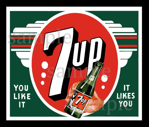 7up decal northwestern gumball - decal,