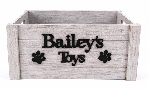 Personalised wooden dog toy - personalised,