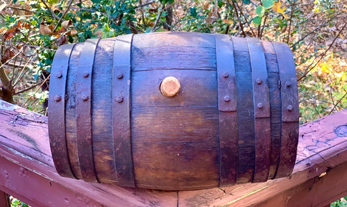 Nice antique oak - antique, iron