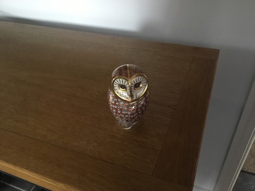 Royal crown derby owl - crown,