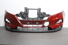 NISSAN QASHQAI J11 FRONT BUMPER IN RED OEM 62022HV00H 2017 2018 2019 FACELIFT